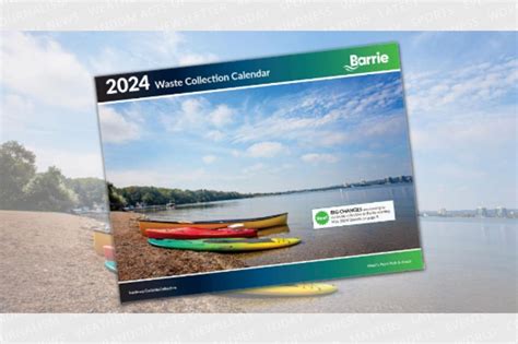 barrie garbage schedule|city of barrie waste calendar.